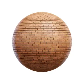 Orange brick wall 4